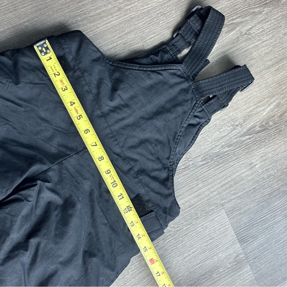 Outbrook Boys Black Snow Bib Overalls Sz 4 5 - Picture 10 of 10